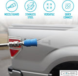 MTM Hydro Acqualine Pressure Washer Nozzle Guard Holder Tips Protector with 1/4” Quick Coupler Plug, 40 Degrees 4.0
