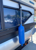Danik Hook Fender Hanger, Easy to Use, Easy Fender Height Adjustment, C-Clip for Quick and Easy Connection to Your Pontoon or Deck Boat’s Square and Rectangle Handrails