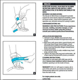 Aircast 05WTLL A2 Wrist Brace w Spica, Small, Left
