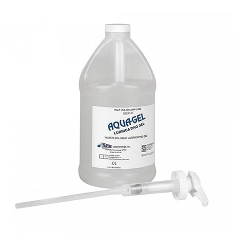 Parker Labs Aquagel Medical Lubricating Gel, 0.5 Gallon Bottle with Pump