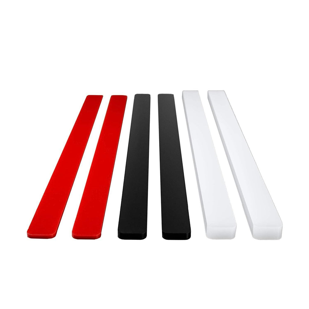 Fat Daddio's Fondant & Dough Leveler Set, 13.75" x 0.75" (3, 5, & 10mm Height)