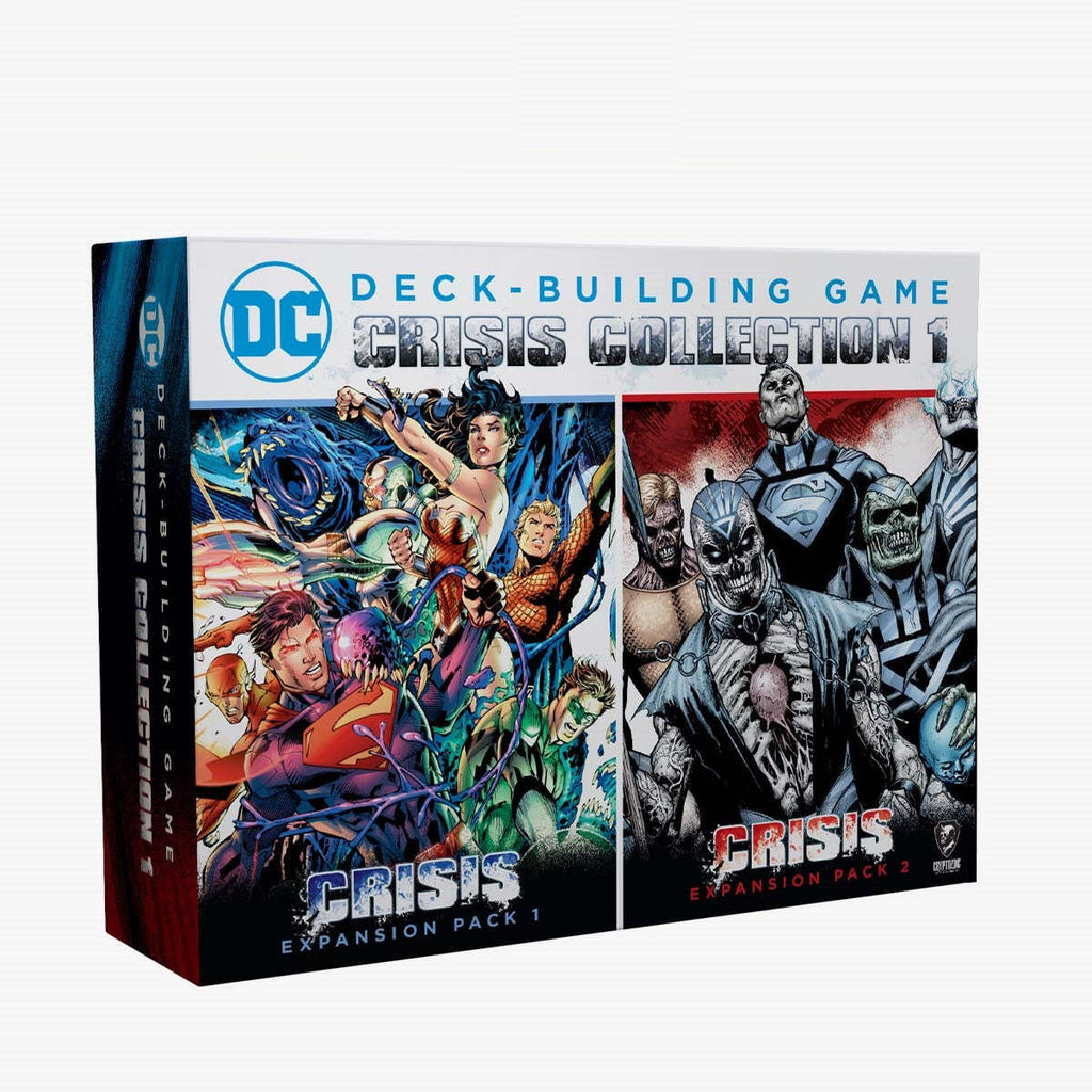 DC Deck Building Game: Crisis Collection 1, Expansion Packs 1 & 2