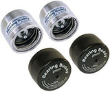 Bearing Buddy Wheel Bearing Protector, Stainless Steel, Pair with Bra, 1.980"