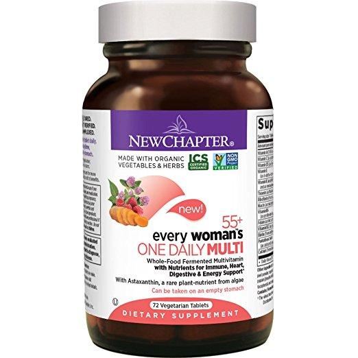 New Chapter Every Woman's One Daily 55+ Multivitamin - 72 Count