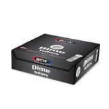 BCW Dime Tubes, 100 Tubes