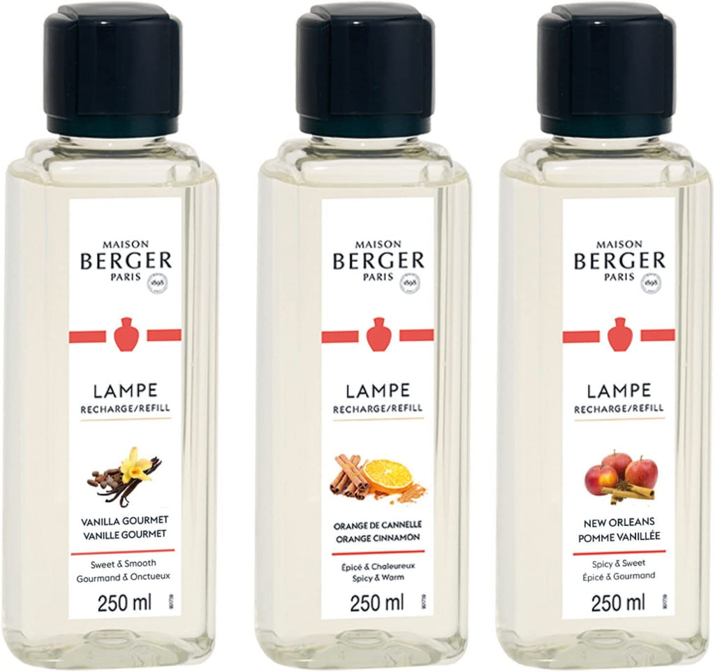 Maison Berger Lampe Berger Trio Refill Fragrance Home Oil Diffuser (Trio Warm)