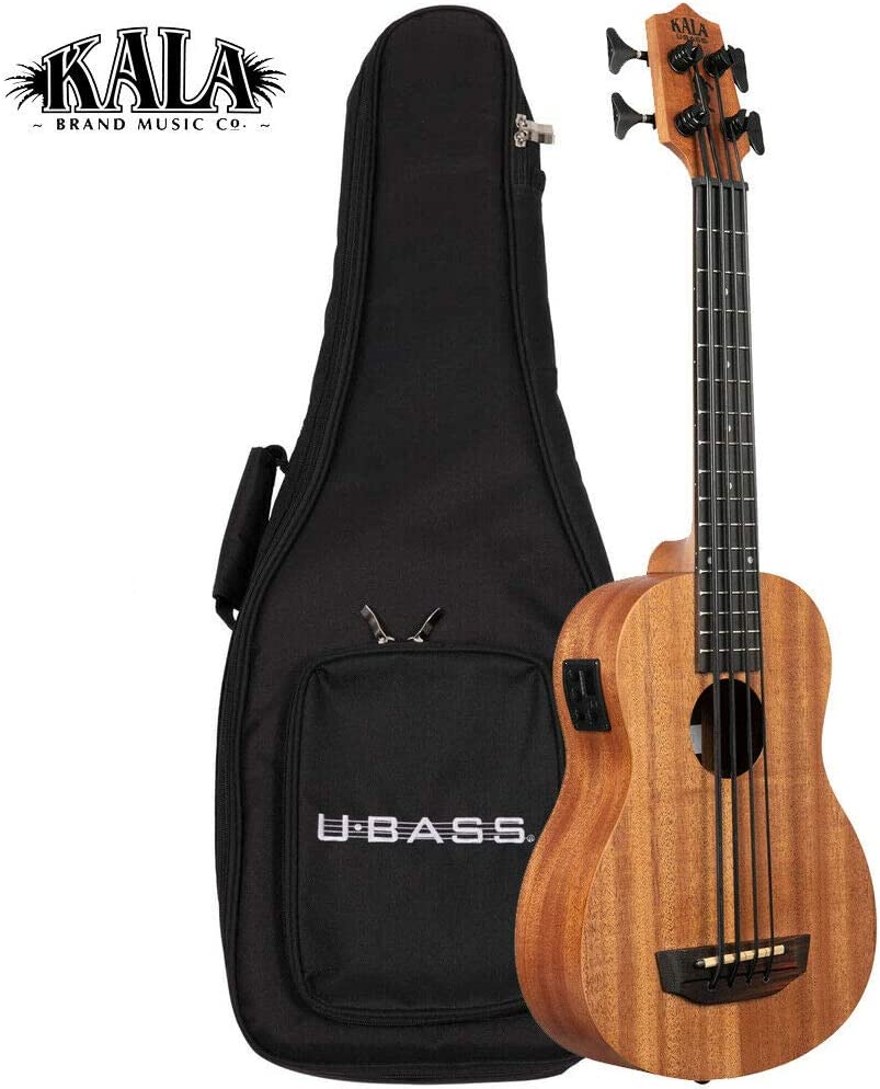 Kala U-Bass Nomad Acoustic-Electric Bass Guitar - Natural Satin