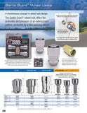Gorilla Automotive Guard Locks, 1/2" Wheel Locks for Cars with Key, Acorn, Chrome