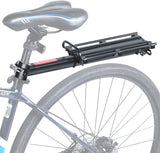 Lumintrail Bike Cargo Rack LC-671-02, Seatpost Mounted Bicycle Luggage Carrier with 20 LBs Weight Capacity for Trunk Bags and Quick Release Handle