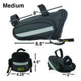 Saddle Bag Bike Wedge Medium or Large
