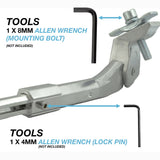 Bicycle Kickstand Adjustable Center Mount 24"-28"