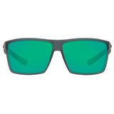 Costa Del Mar Rincon Sunglasses Matte Smoke Crystal w/ Green Mirror Lens (580G)