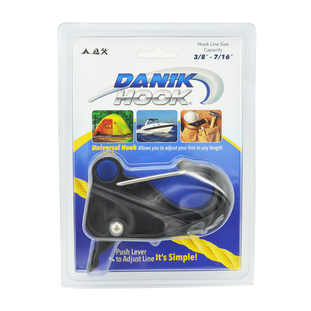Danik Hook Adjustable Line Length Universal Hook High Strength 3/8"-7/16"