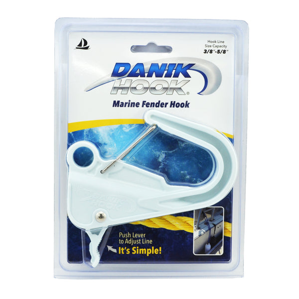 Danik Hook Adjustable Line Length Marine Fender Hook – 3/8″-5/8