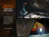 Fenix E35R 3100 Lumens Rechargeable EDC Flashlight with 5000 mAh Battery