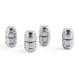 Gorilla Automotive X2 Wheel Lock, 12mm x 1.50 X2 Wheel Locks with Key, Acorn, Chrome
