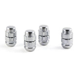 Gorilla Automotive X2 Wheel Lock, 14mm x 1.50 X2 Wheel Locks with Key, Acorn, Chrome