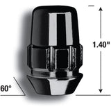 Gorilla Automotive Locking Lug Nuts, Set of 20 Acorn Gorilla Lug Nuts, 14mm x 1.50 Thread