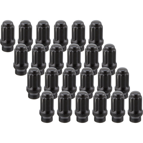 Gorilla Automotive Small Diameter ET Spline Lug Nut w/ Key, 12mm x 1.50, Set of 24