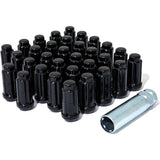 Gorilla Automotive Small Diameter ET Spline Lug Nut w/ Key, 14mm x 1.50, Set of 32