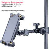 Hercules 2-in-1 Tablet & Phone Holder, Holds Sizes 6.1" to 13", DG307B
