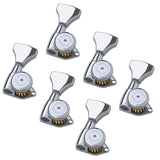 Hipshot Guitar Tuner Upgrade Kit 3+3 Headstock Grip-Lock Open - Chrome - 6K2GLOC