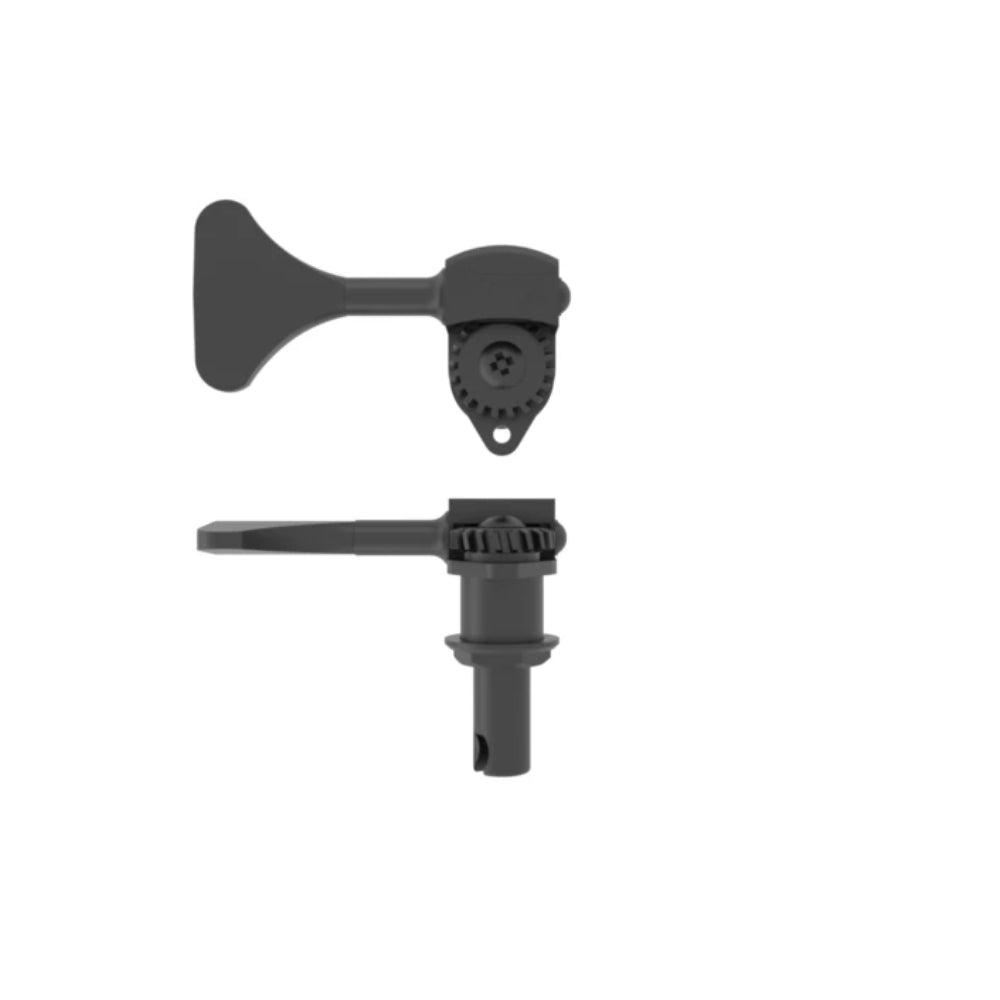 Hipshot USA Ultralite Bass Tuning Machine 3/8" Y-Key Treble Side - Black 20650BT