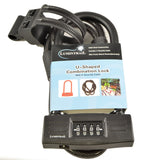 Bicycle Combination U-Lock - Good Security