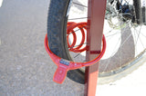 Bike Cable Lock Combination with LED Illumination and Mounting Bracket