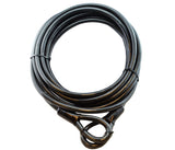 Steel Security Cable - Heavy-Duty, Vinyl Coated