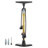 Lumintrail 160 PSI Dual Valve Bike Pump with High Pressure Gauge PM-32B