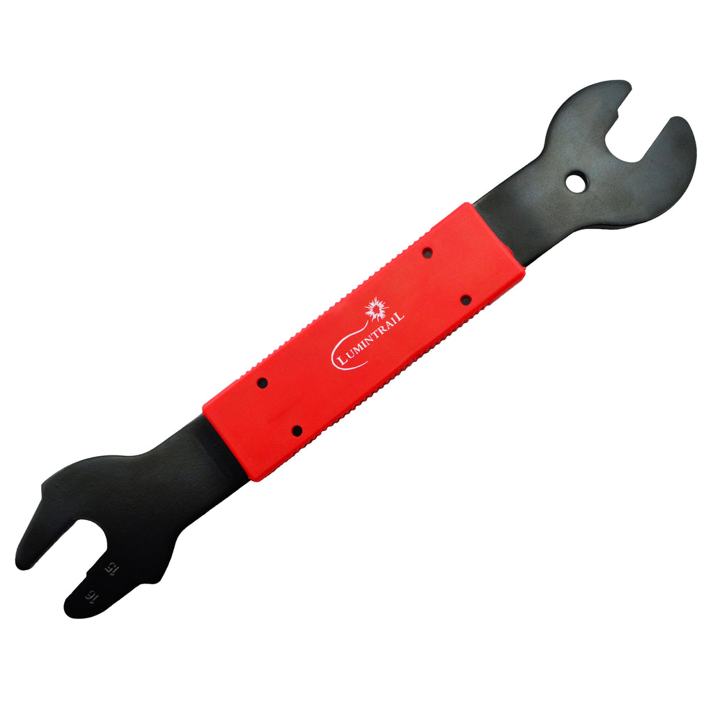 Pedal Wrench 17, 16, 15 mm Double Sided Bike Spanner
