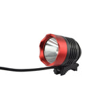 LED Bicycle Headlight Set with Helmet Mount 1000 Lumen