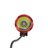 LED Bicycle Headlight Set with Helmet Mount