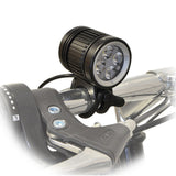 Bicycle Headlight Set with Helmet Mount 1600 Lumen