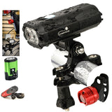 Bike Head Light with Tail Light 800 LED Lumen