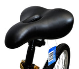 Comfort Cruiser Bike Saddle With Built-In Protective Cover