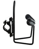 Bicycle water bottle cage mount black