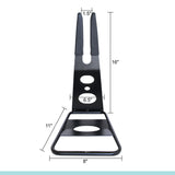 Lumintrail Bike Floor Hub Mount Rear Parking Rack Stand for Mountain Bike and Road Bicycle