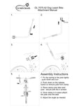 Lumintrail Dog Bike Leash Attachment for Hands Free Dog Walking and Exercise - Leash Included