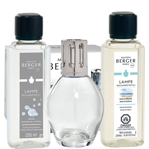 Essential Oval Lamp Gift Set with Air Pur So Neutral + Ocean Breeze