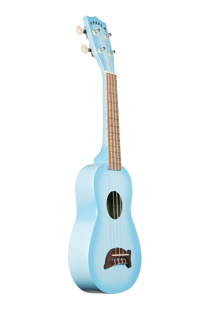 Light Blue Burst Soprano Dolphin Ukulele