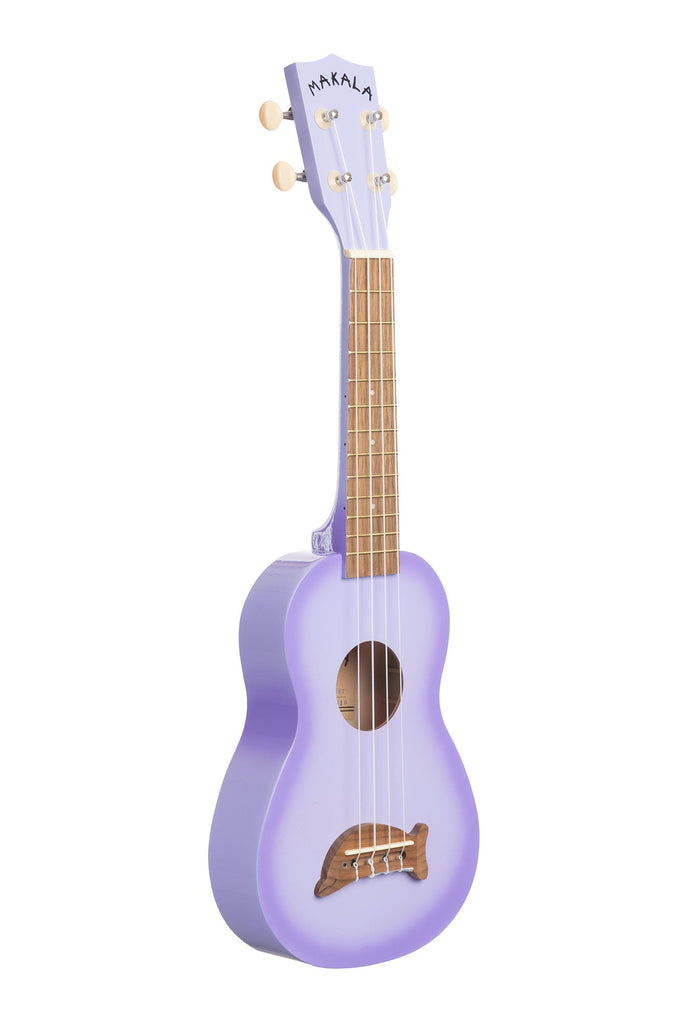 Purple Burst Soprano Dolphin Ukulele