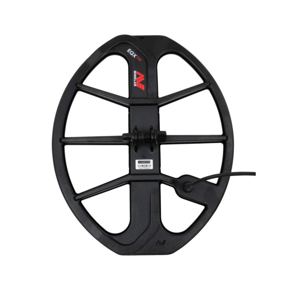 Minelab 15x12" EQX 15 Elliptical Double-D Waterproof Smart Search Coil for EQUINOX Series Metal Detectors