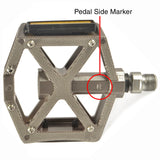 Bike Pedals: Sealed Bearing Alloy Platform