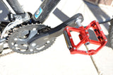 Bike Pedals: Sealed Bearing Alloy Platform