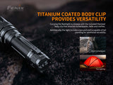 Fenix PD40R V2.0 USB Type-C Rechargeable Flashlight 3000 Lumens