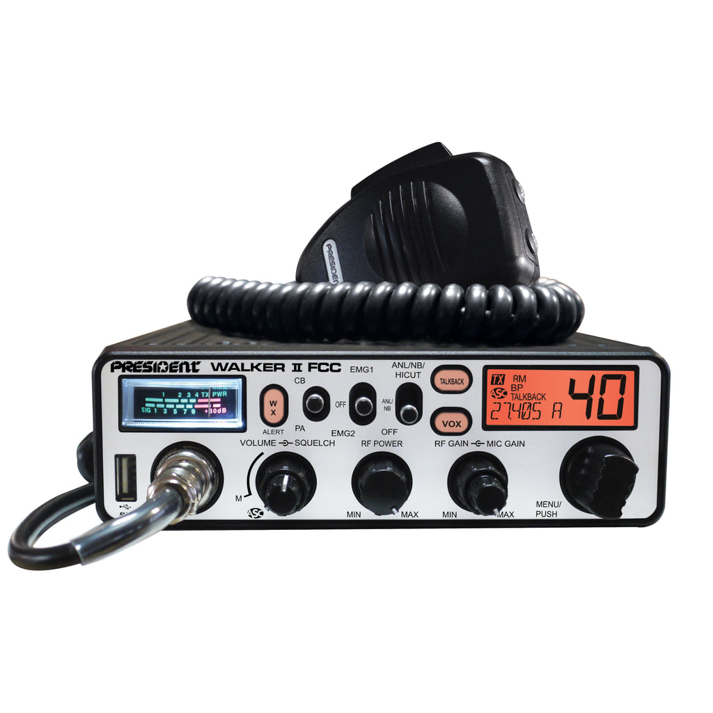 President Electronics WALKER II FCC AM Transceiver