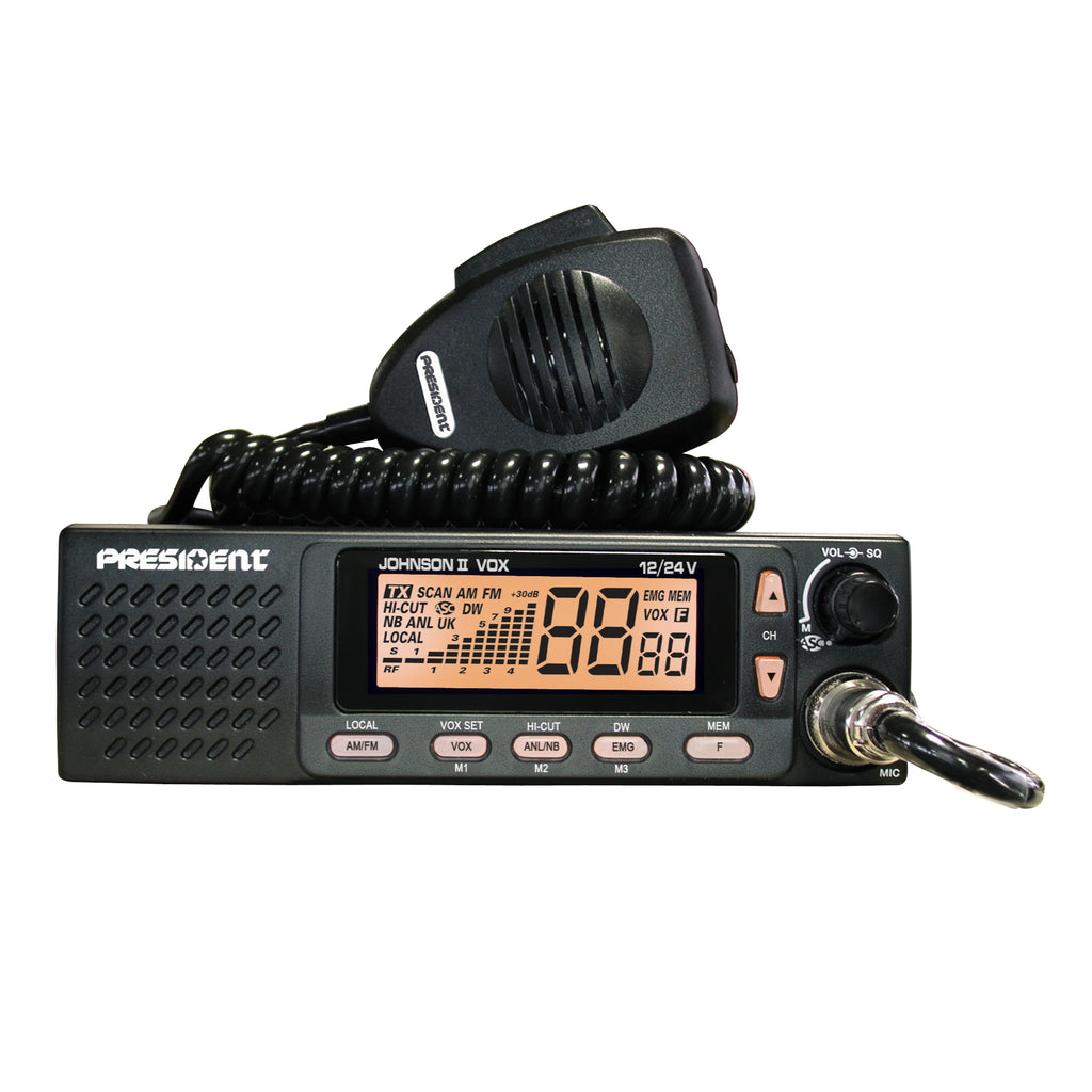 President Electronics JOHNSON II VOX AM / FM Transceiver