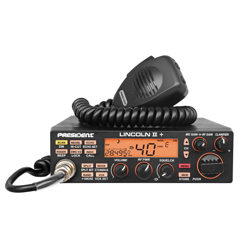 President Electronics LINCOLN II+ 10M Ham Radio